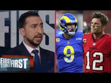 Nick Wright Believes that Tom Brady and Bucs will beat Rams in Sunday's Divisional Round