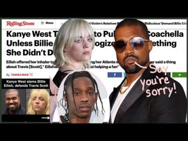 Kanye West Attack on Billie Eilish for some reason? Billie Eilish Response, billie eilish video, kanye west billie, kanye west billie eilish